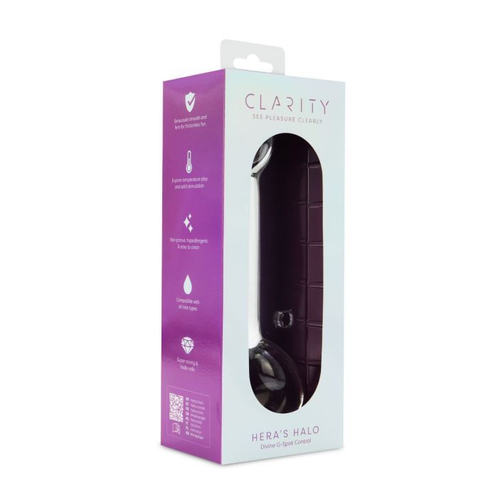 Clarity Glass Dildo - Hera's Halo