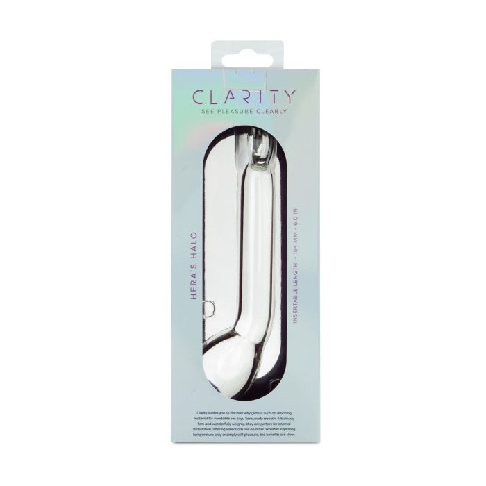 Clarity Glass Dildo - Hera's Halo