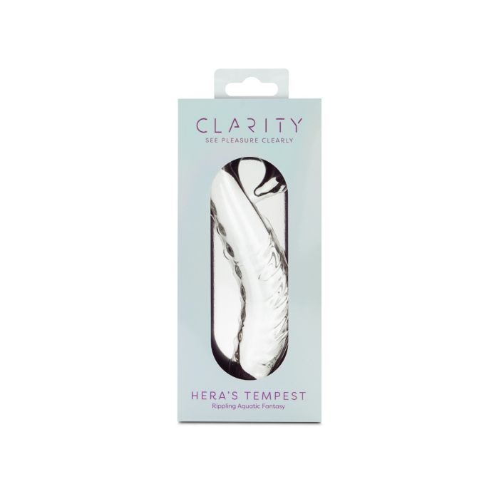 Clarity Glass Dildo - Hera's Tempest