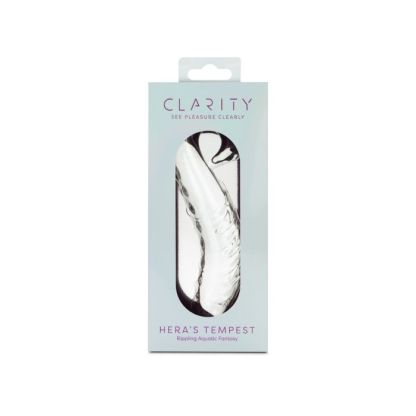 Clarity Glass Dildo - Hera's Tempest