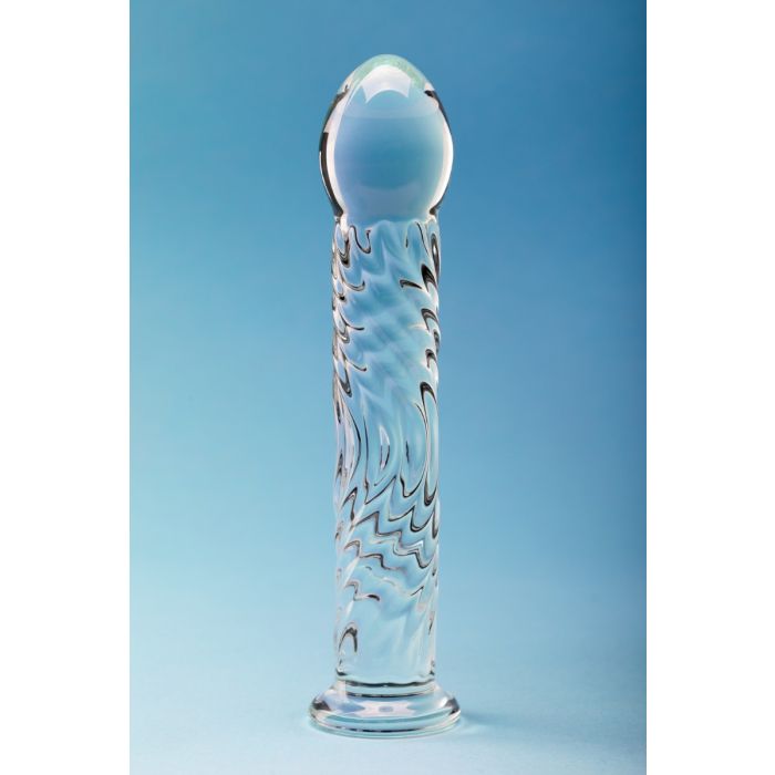 Clarity Glass Dildo - Seraphic Ripple
