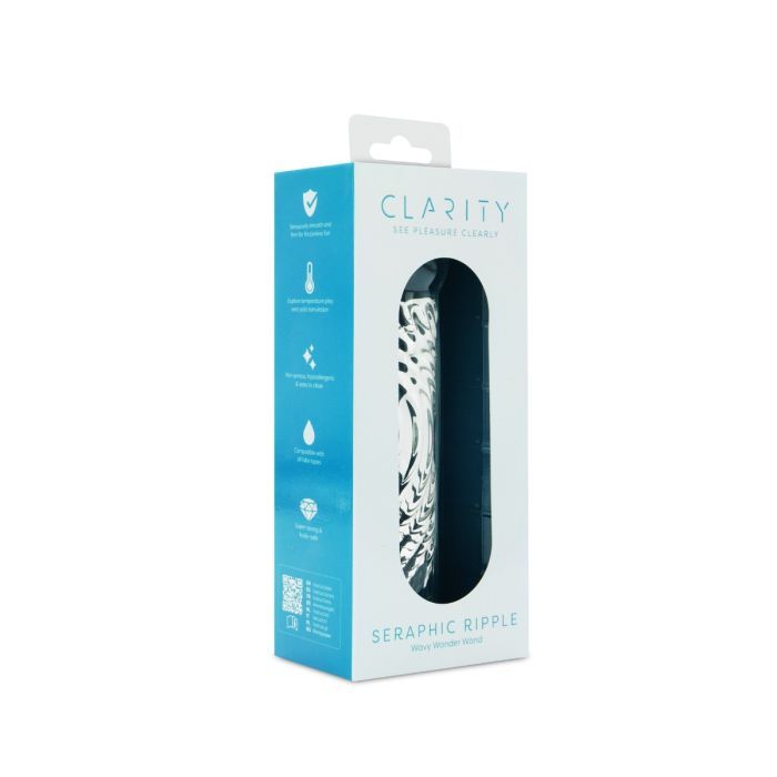 Clarity Glass Dildo - Seraphic Ripple