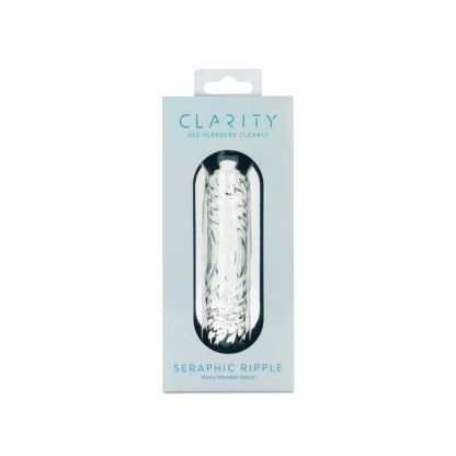 Clarity Glass Dildo - Seraphic Ripple