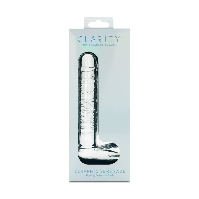 Clarity Glass Dildo - Seraphic Serenade