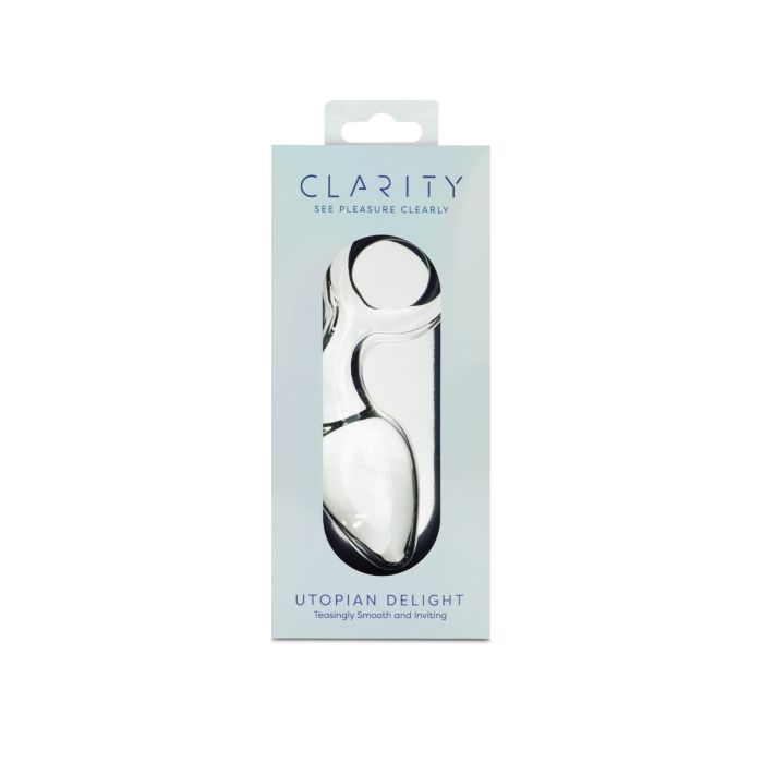Clarity Glass Butt Plug - Utopian Delight