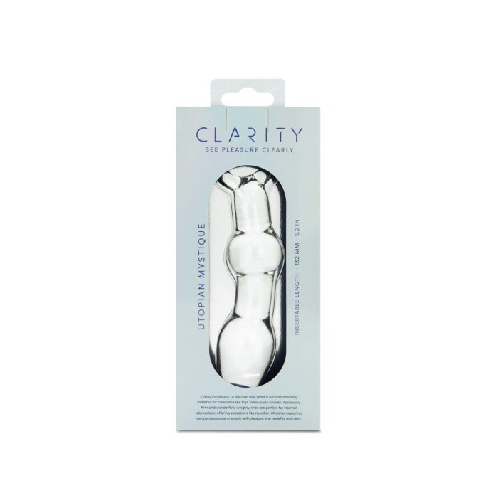 Clarity Glass Dildo - Utopian Mystique