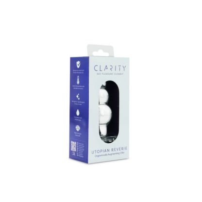 Clarity Glass Butt Plug - Utopian Reverie