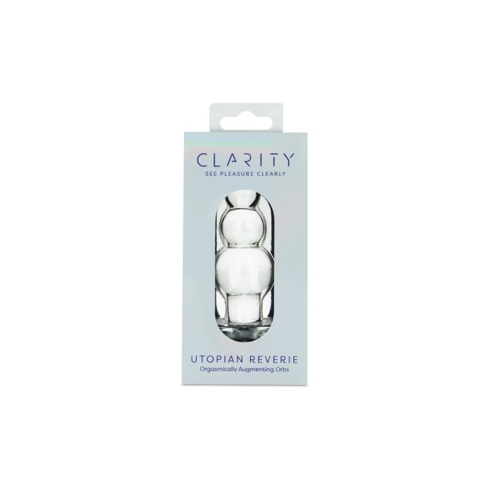 Clarity Glass Butt Plug - Utopian Reverie