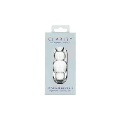 Clarity Glass Butt Plug - Utopian Reverie