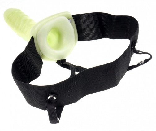 Fetish Fantasy Hollow Strap-On - Yellow