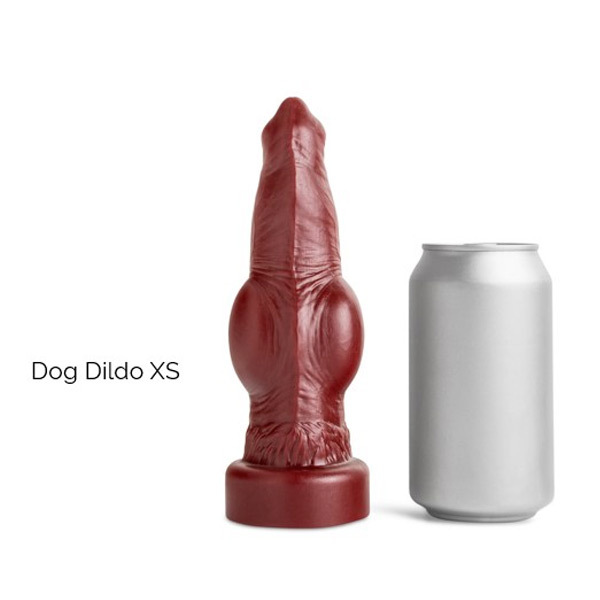 Mr Hankey's DOG Dildo | Blood Red XS