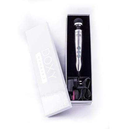 DOXY Number 3 - Powerful Vibrating Massage Wand | Die Cast Steel