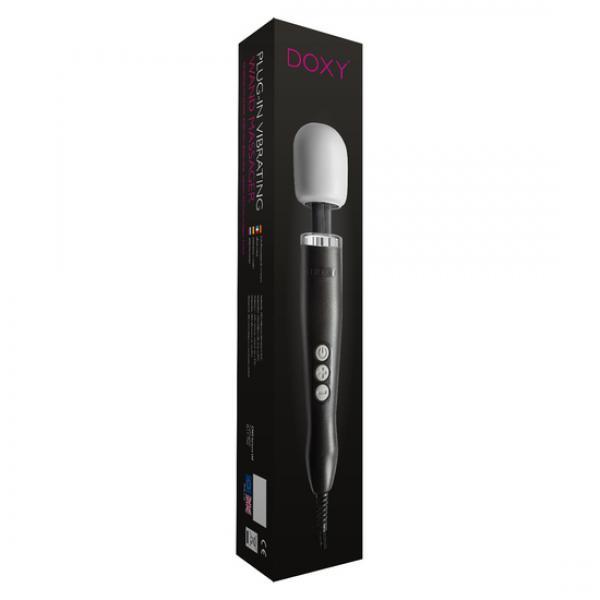 DOXY Wand - Powerful Vibrating Massager | Black