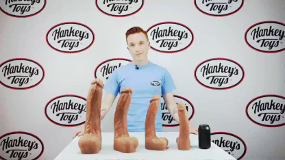 Mr Hankey's Jack Hunter Realistic Dildo 8 Inches to 12.5 Inches (4 Sizes)