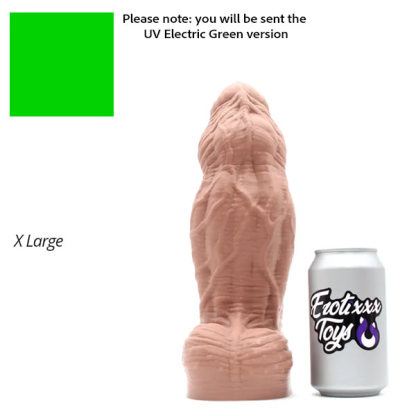 Erotixxx Toys Goblin King | UV Electric Green