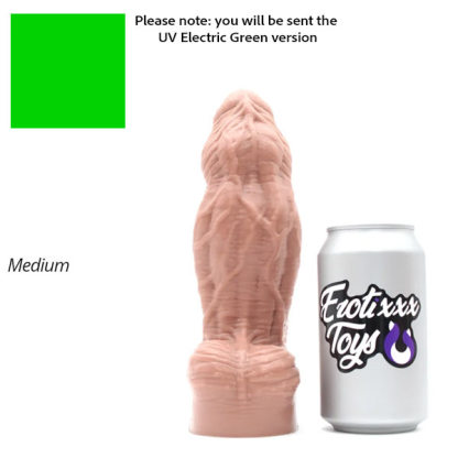 Erotixxx Toys Goblin King | UV Electric Green
