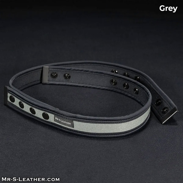 Mr. S Leather Neo Chastity Waist Strap for KINK3D | Grey