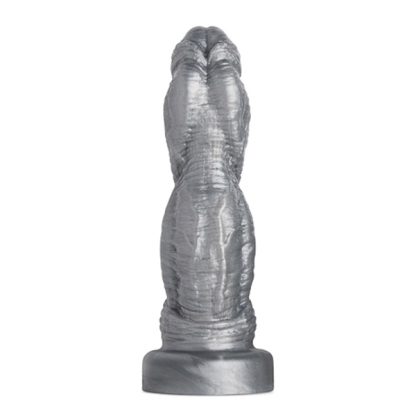 Mr Hankeys' HORNY RHINO Dildo: Large | Gun Metal