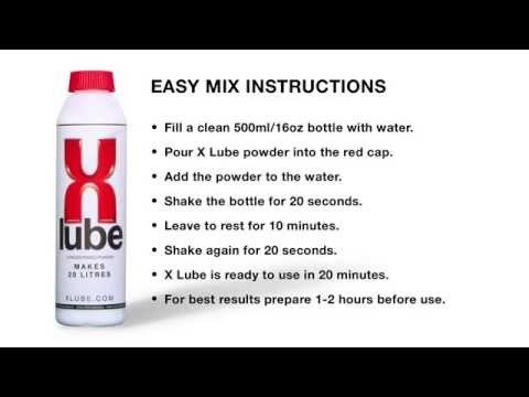X Lube Powdered Water Based Lube 100g | UberKinky
