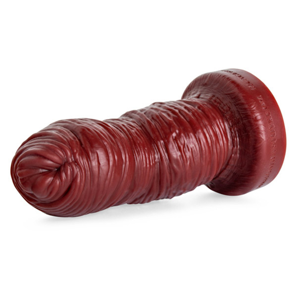 Mr Hankey's HUNGERFF Dildo: L | 8.75 Inches - Blood Red