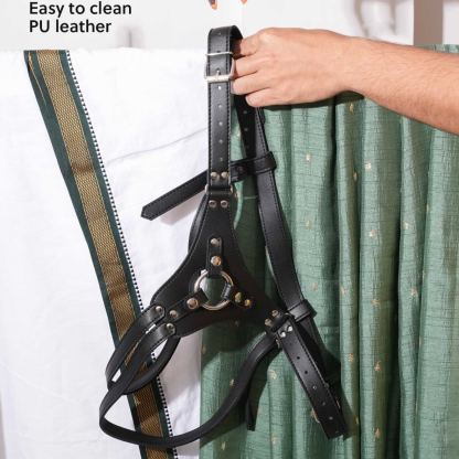 STRAP ON HARNESS ñ PU LEATHER
