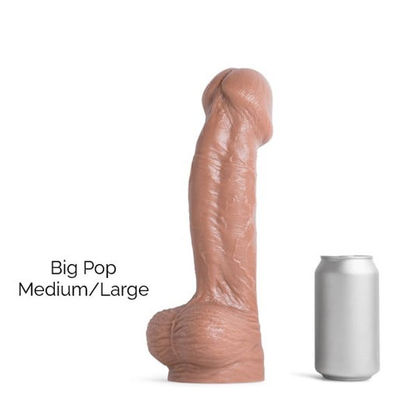 Mr Hankey's SEX MACHINE Dildo: BIG POP M/L | 9.25 Inches