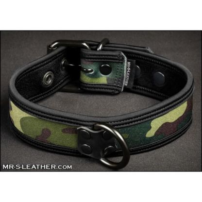 Mr S Leather NEO Puppy Collar: Small to Large | Camouflage