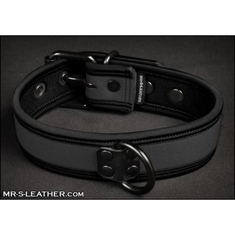Mr S Leather NEO Puppy Collar: Small to Large | Grey