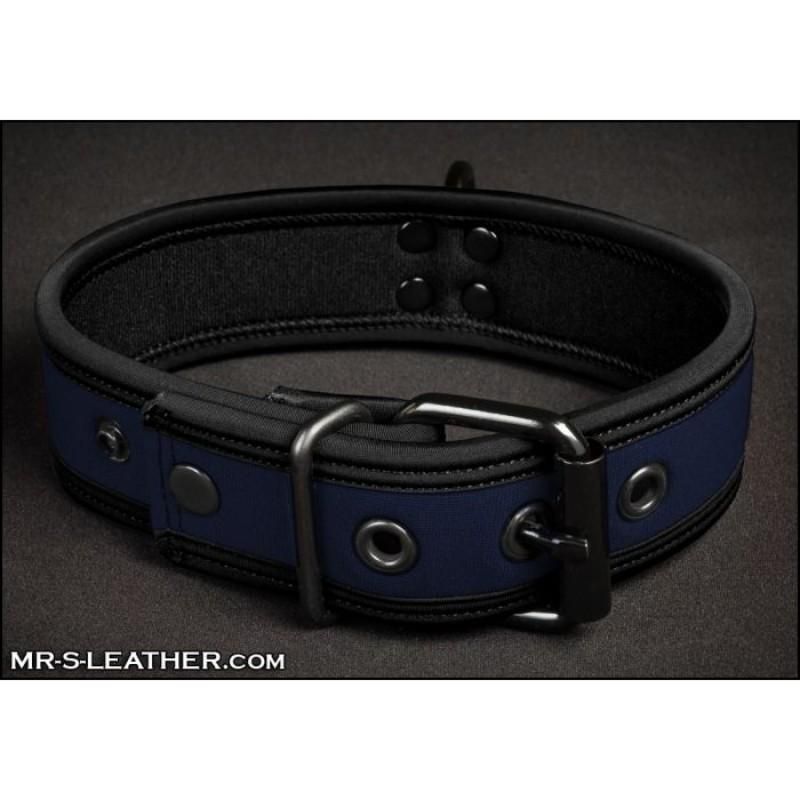 Mr S Leather NEO Puppy Collar: Small to Large | Navy