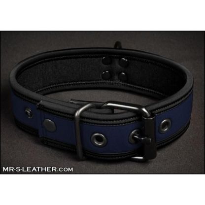 Mr S Leather NEO Puppy Collar: Small to Large | Navy