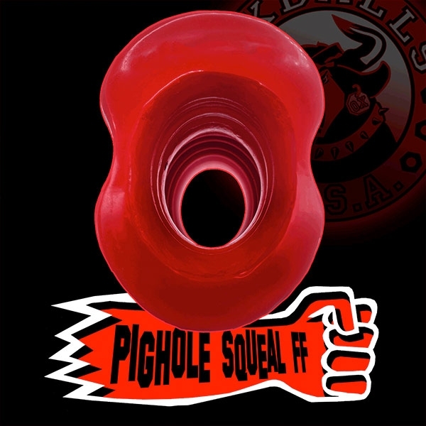 Oxballs PIGHOLE SQUEAL FF Fuck Plug - Red