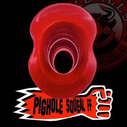 Oxballs PIGHOLE SQUEAL FF Fuck Plug - Red