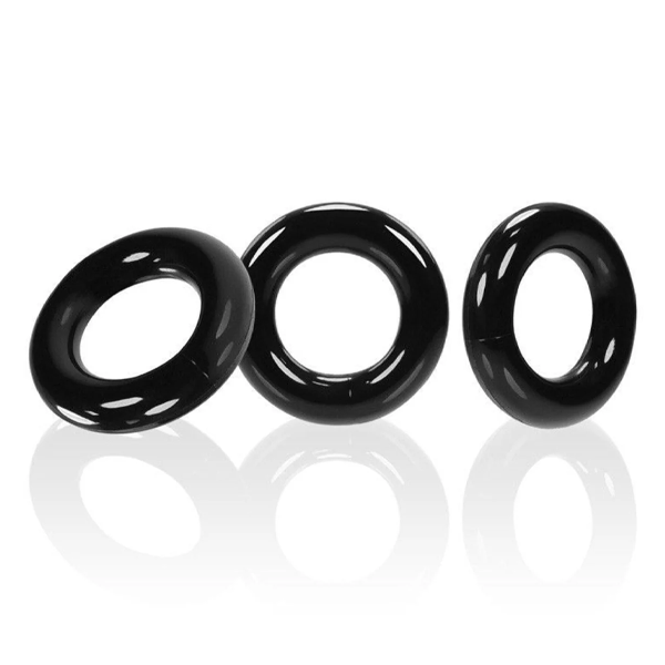 Oxballs WILLY RINGS 3-Pack - Black
