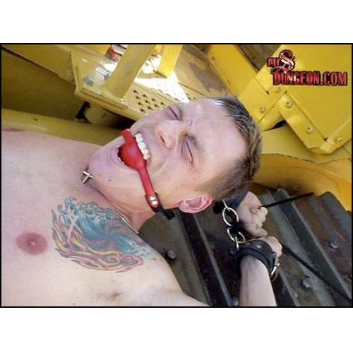 Mr S Leather Deluxe Ball Gag | Red Ball - M