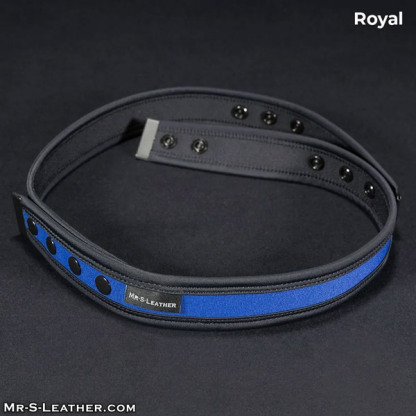 Mr. S Leather Neo Chastity Waist Strap for KINK3D | Royal