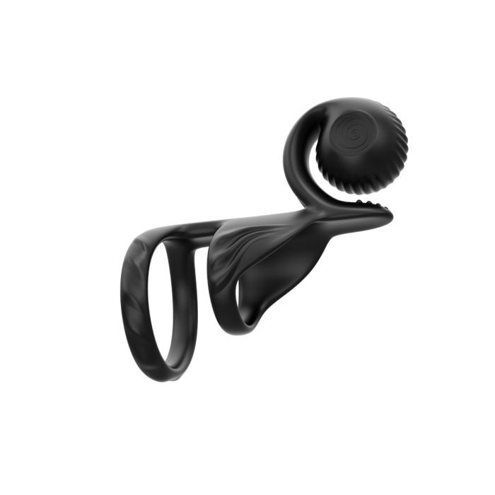 SVibe Snail JOVI Couples Ring - Black