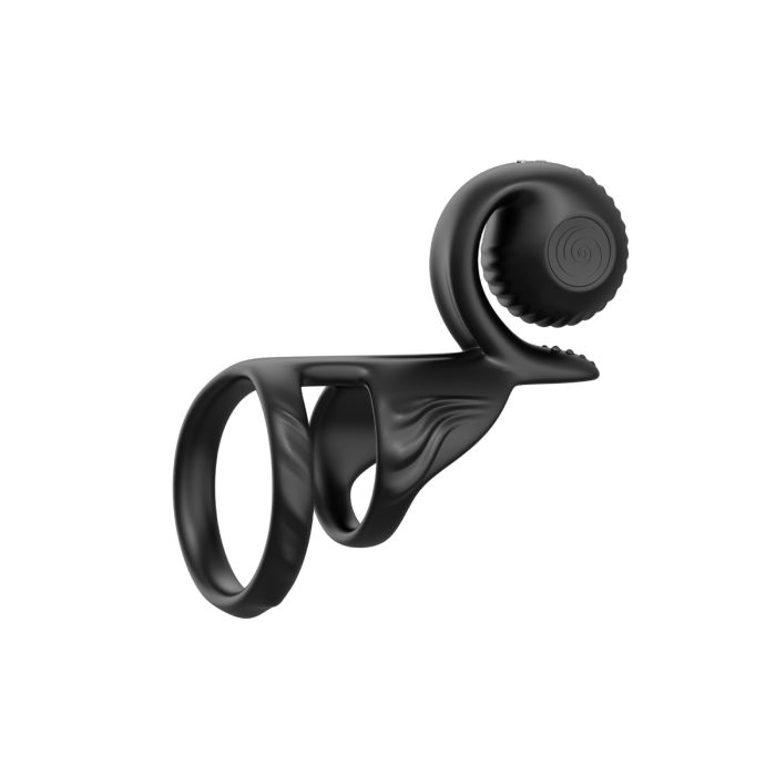 SVibe Snail JOVI Couples Ring - Black