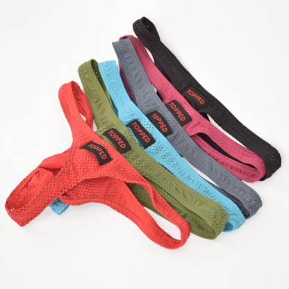 Topped Toys BASIC BOY THONG | Burgundy