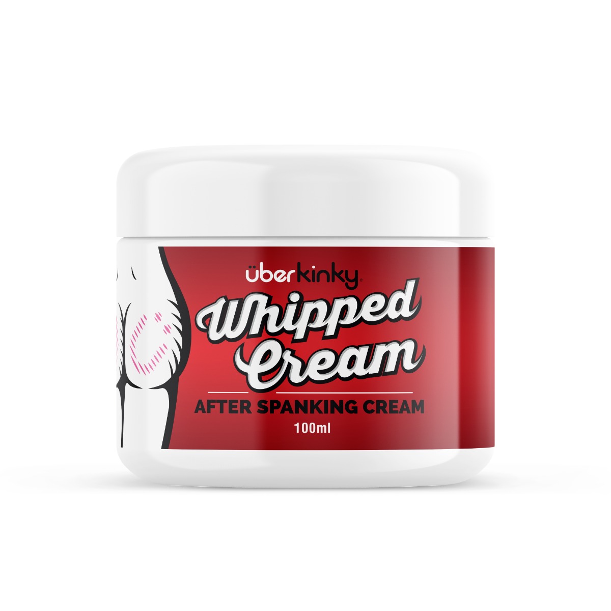 UberKinky Whipped Cream Soothing Spanking Cream 100g 0