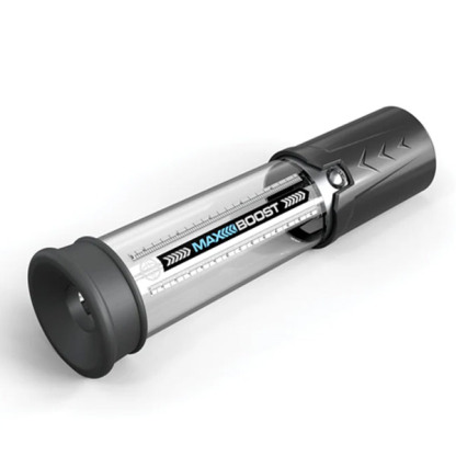 Pump Worx Max Boost Penis Pump| Black/Clear