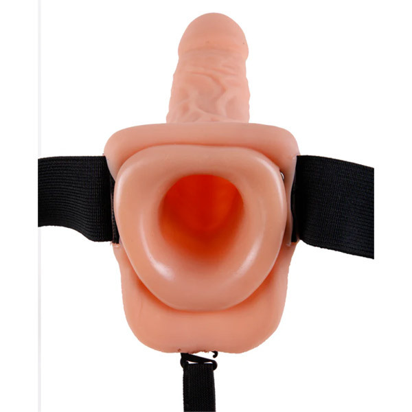Fetish Fantasy 7" Hollow Strap-On with Balls