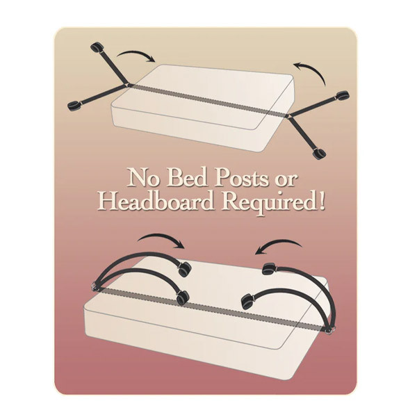 Fetish Fantasy Bed Bindings Restraint Kit