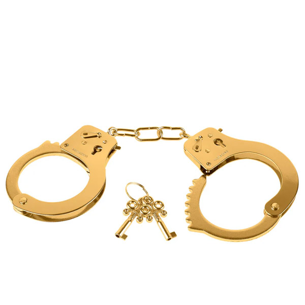 Fetish Fantasy Gold Metal Cuffs