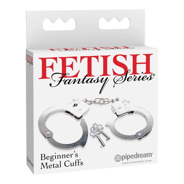 Fetish Fantasy Beginner's Metal Cuffs