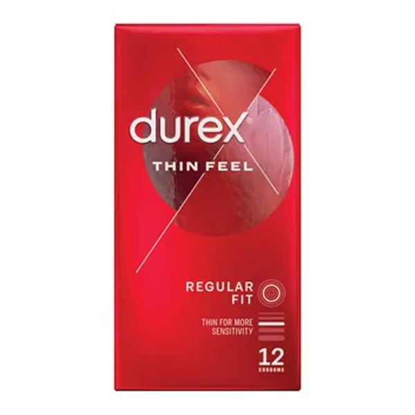 Durex Thin Feel Condoms - 12 Pack