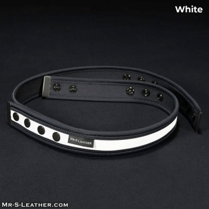 Mr. S Leather Neo Chastity Waist Strap | White