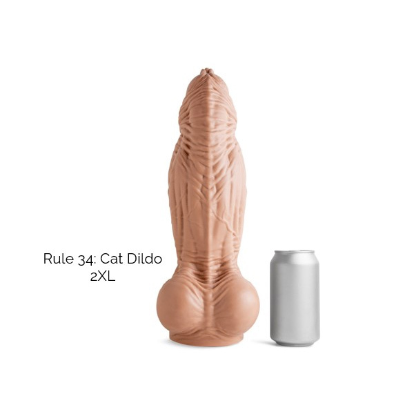 Mr Hankey's RULE 34: CAT DILDO 2XL: |11.75 Inches