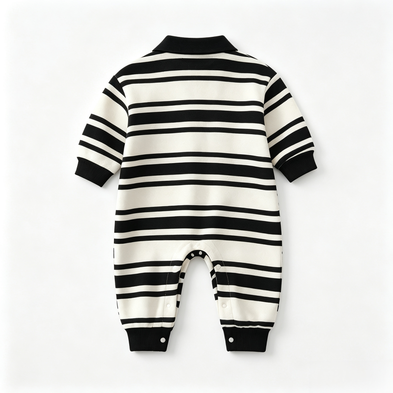 Baby Red Collar Romper