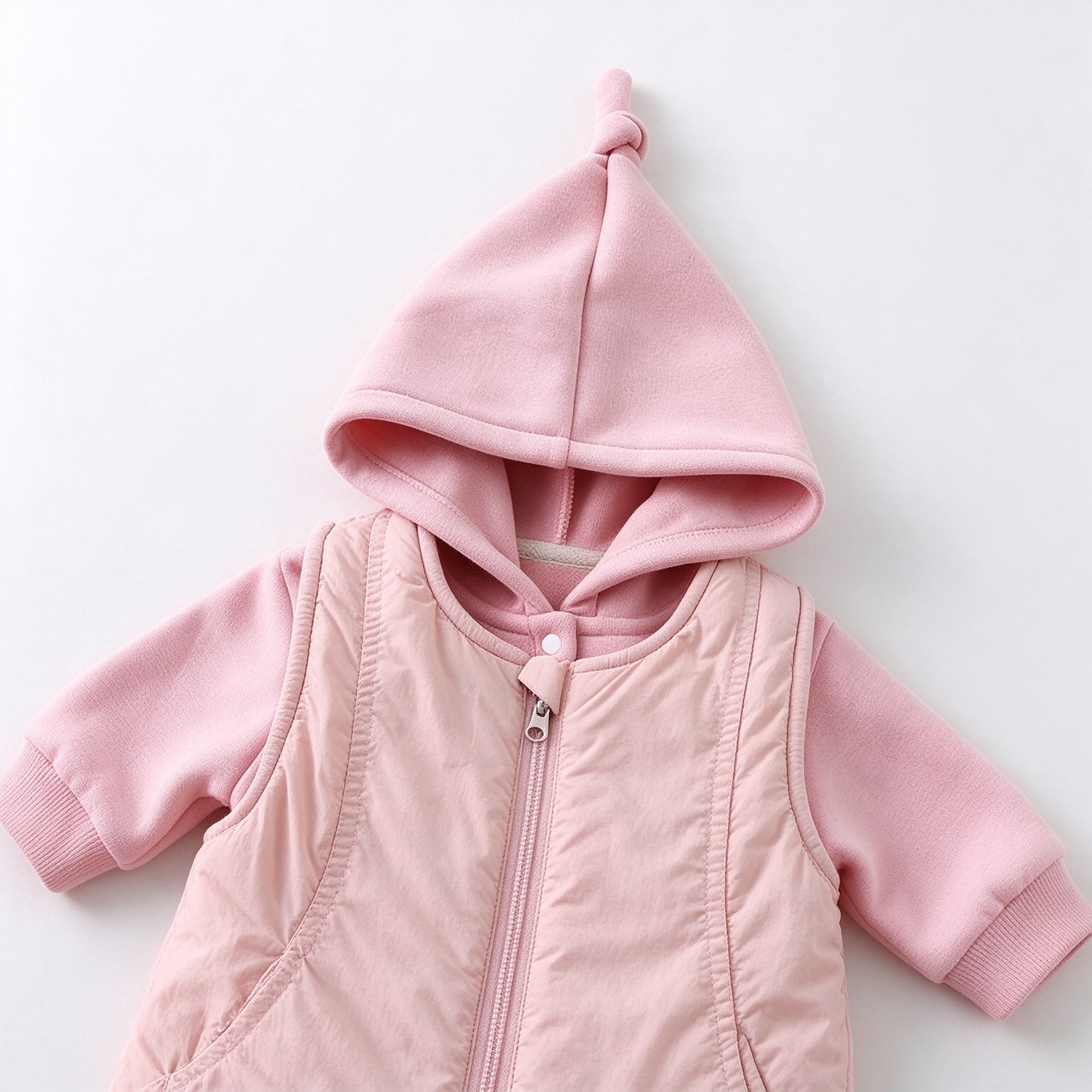 Padded Baby Romper Two Piece Set