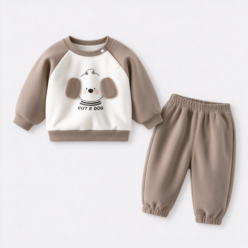 Baby Boy Sweatshirt and Sweatpants Set